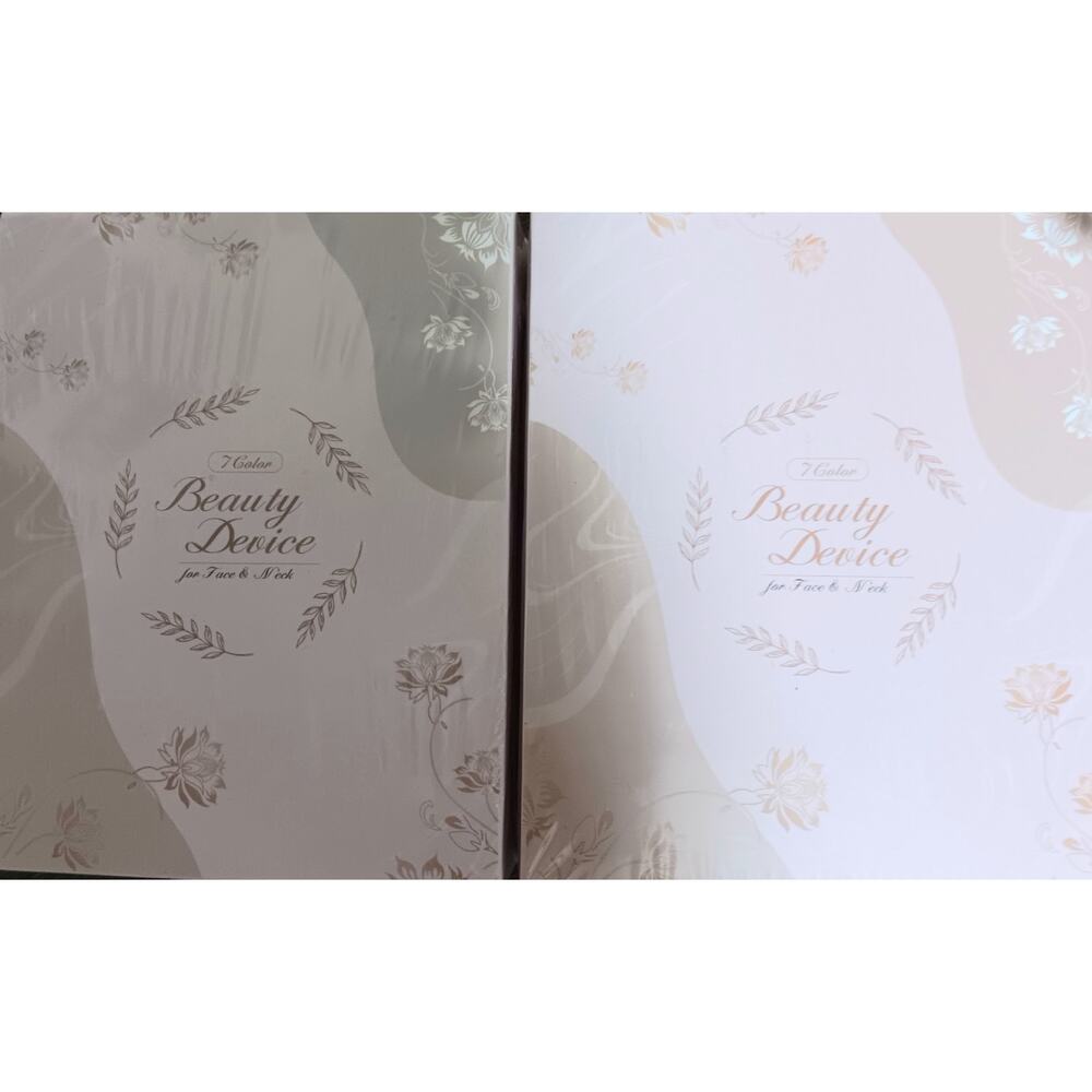 7 Color Beauty Device for Face & Neck NEW (Set of 2) Anti Aging Massager